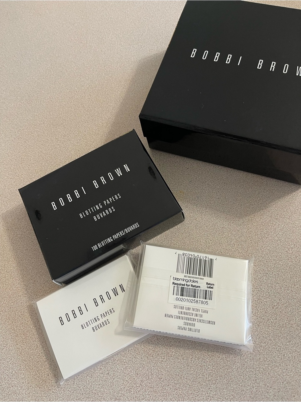 Bobbi Brown Cosmetics Blotting Papers (2 Pack) Discontinued- NWT
